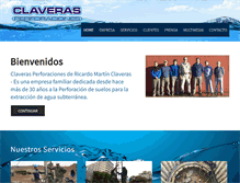 Tablet Screenshot of claveras.com.ar